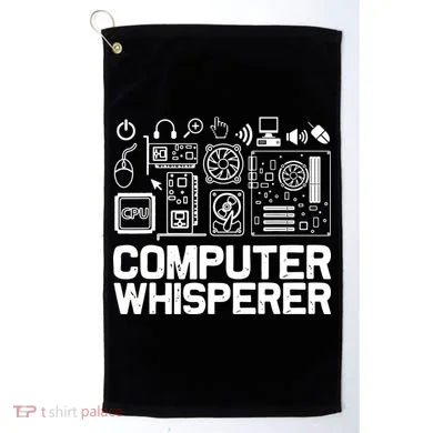 Computer Whisperer Golf Towel