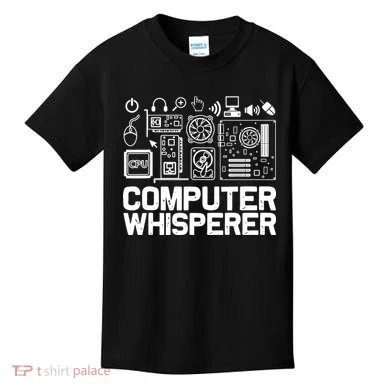 Computer Whisperer Kids T-Shirt