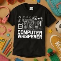 Computer Whisperer Kids T-Shirt thumb 3