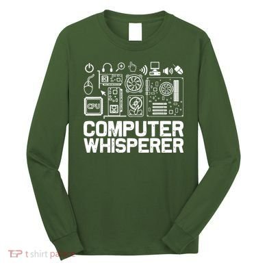 Computer Whisperer Long Sleeve Shirt