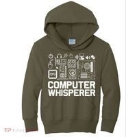 Computer Whisperer Kids Hoodie thumb 0
