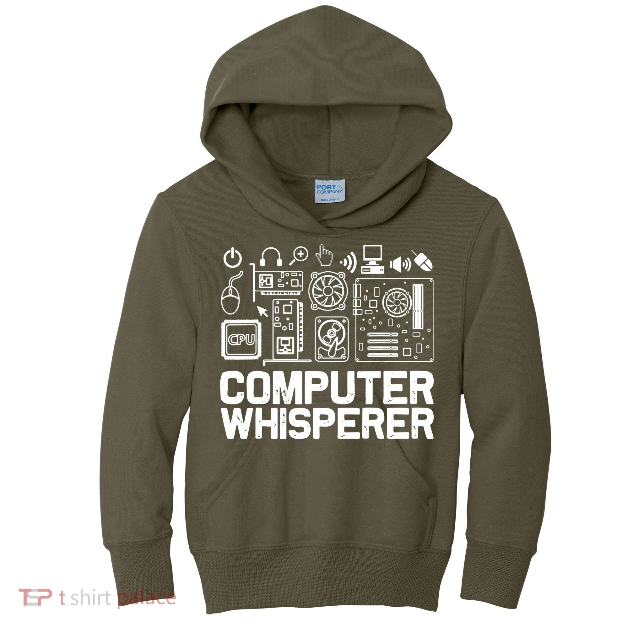Computer Whisperer Kids Hoodie