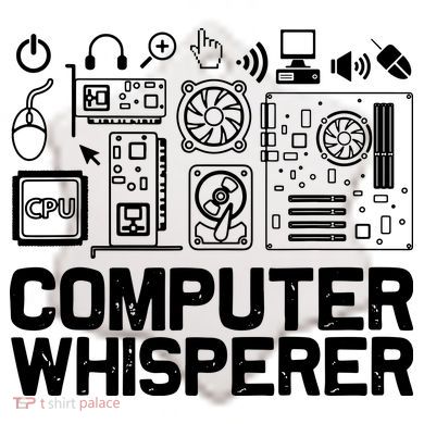 Computer Whisperer Ceramic Ornament