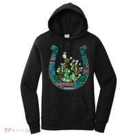 Country Western Cactus Sunflower Horseshoe Gift Women's Hoodie thumb 0