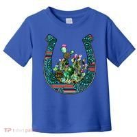 Country Western Cactus Sunflower Horseshoe Gift Toddler T-Shirt thumb 0