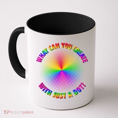 Colorful What Can You Create With Just A Dot Coffee Mug