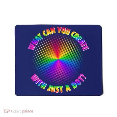 Colorful What Can You Create With Just A Dot Mousepad