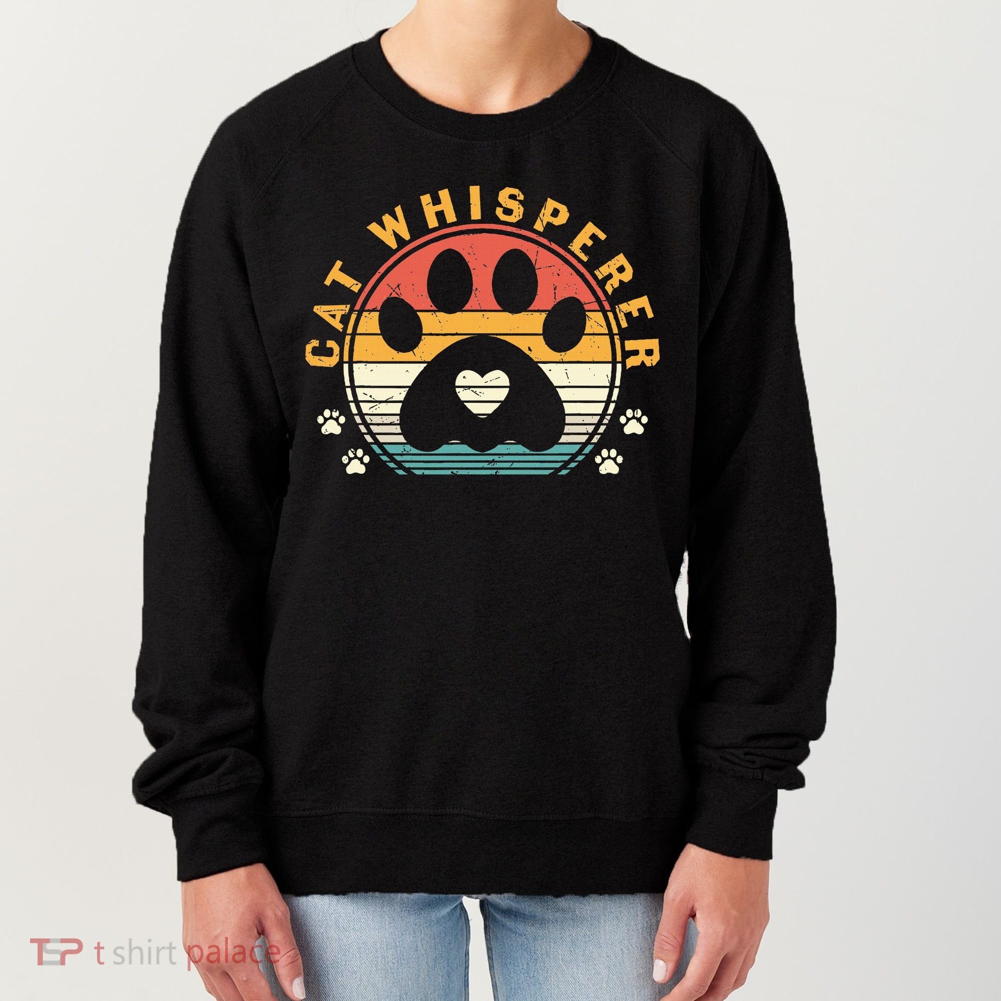 Cat Whisperer Cat Women's Sweatshirt