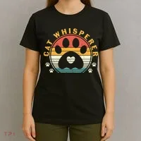 Cat Whisperer Cat T-Shirt thumb 4