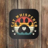 Cat Whisperer Cat Coaster thumb 0
