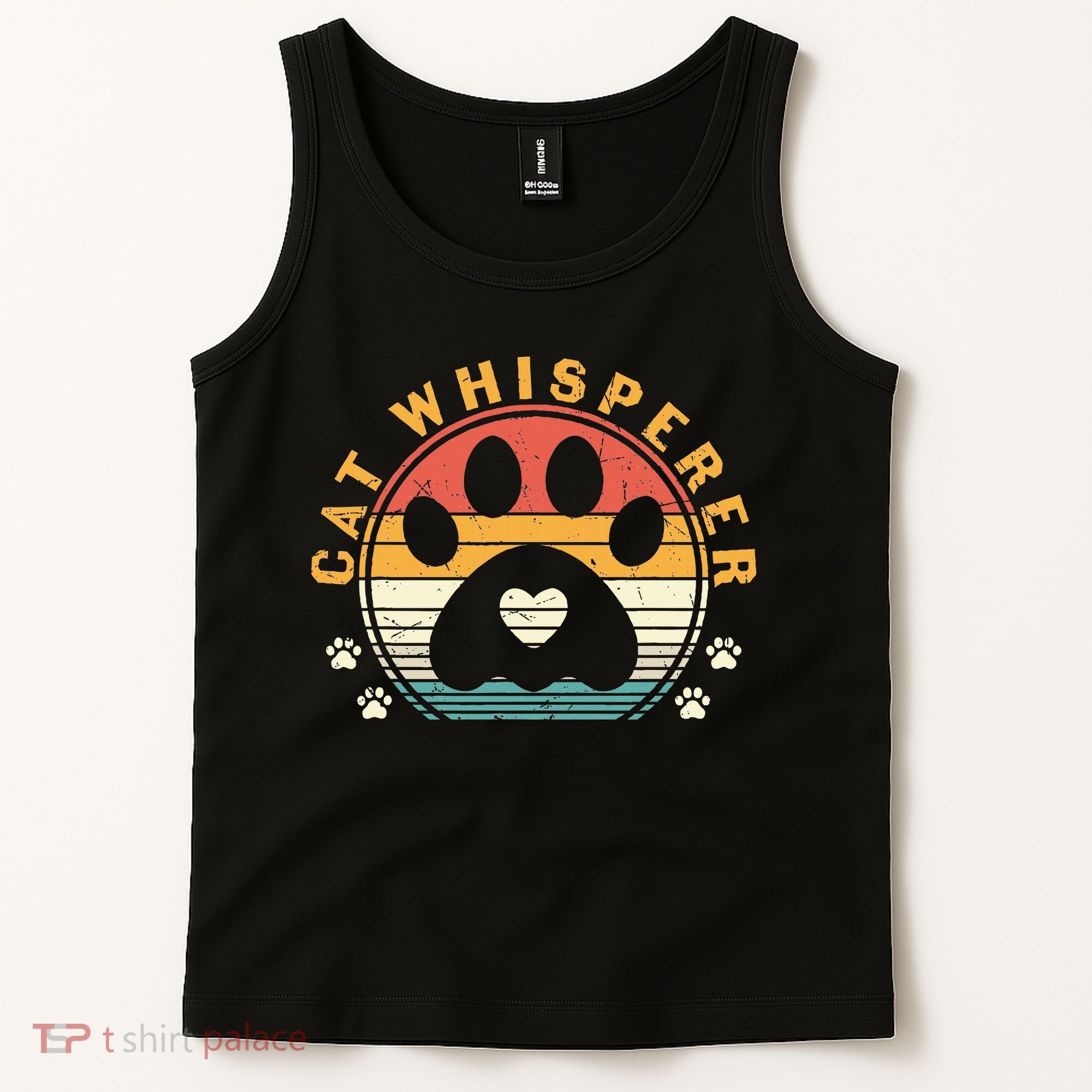 Cat Whisperer Cat Tank Top