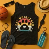 Cat Whisperer Cat Tank Top thumb 4