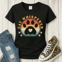 Cat Whisperer Cat Women's T-Shirt thumb 3