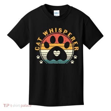 Cat Whisperer Cat Kids T-Shirt