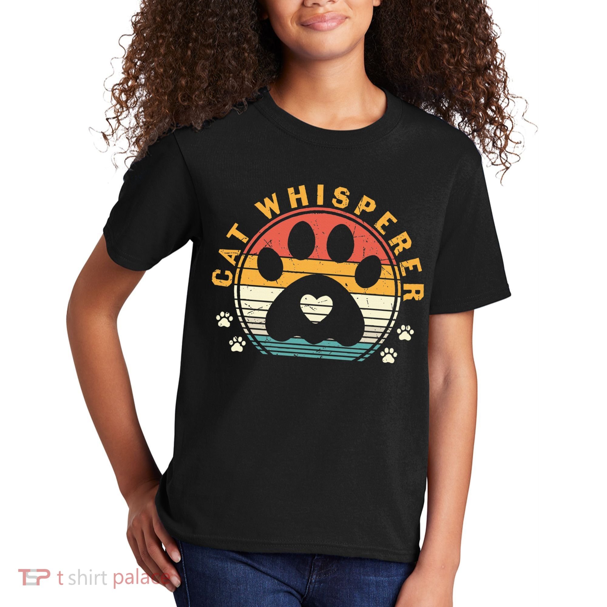 Cat Whisperer Cat Kids T-Shirt