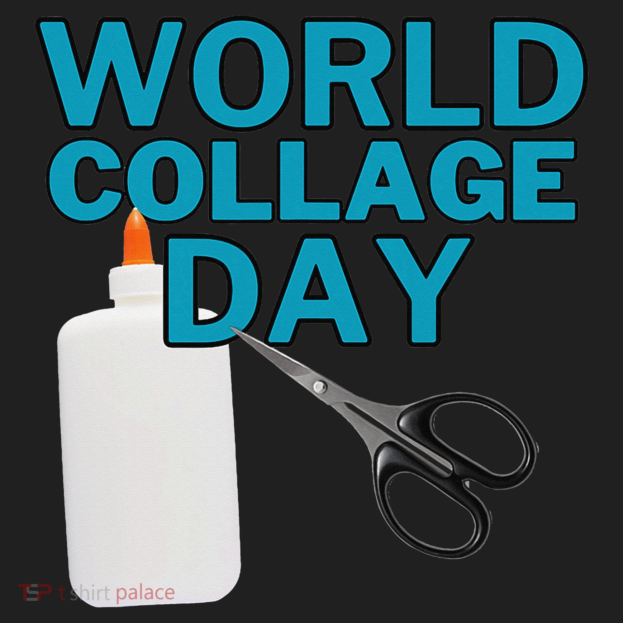 Celebrate World Collage Day Women's Sweatshirt