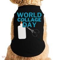 Celebrate World Collage Day Doggie Tank thumb 0