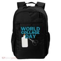 Celebrate World Collage Day Backpack thumb 0