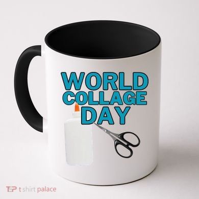 Celebrate World Collage Day Coffee Mug