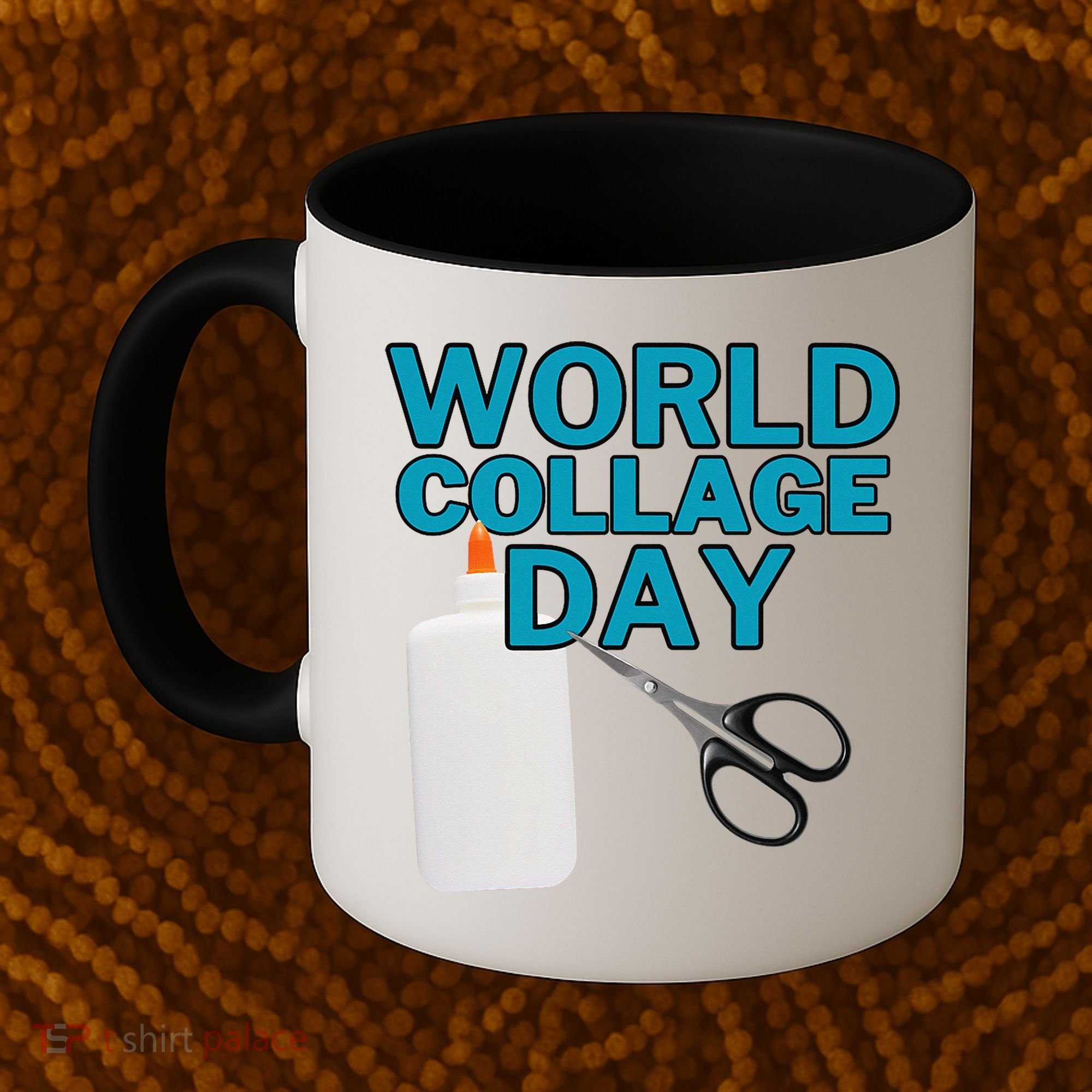 Celebrate World Collage Day Coffee Mug