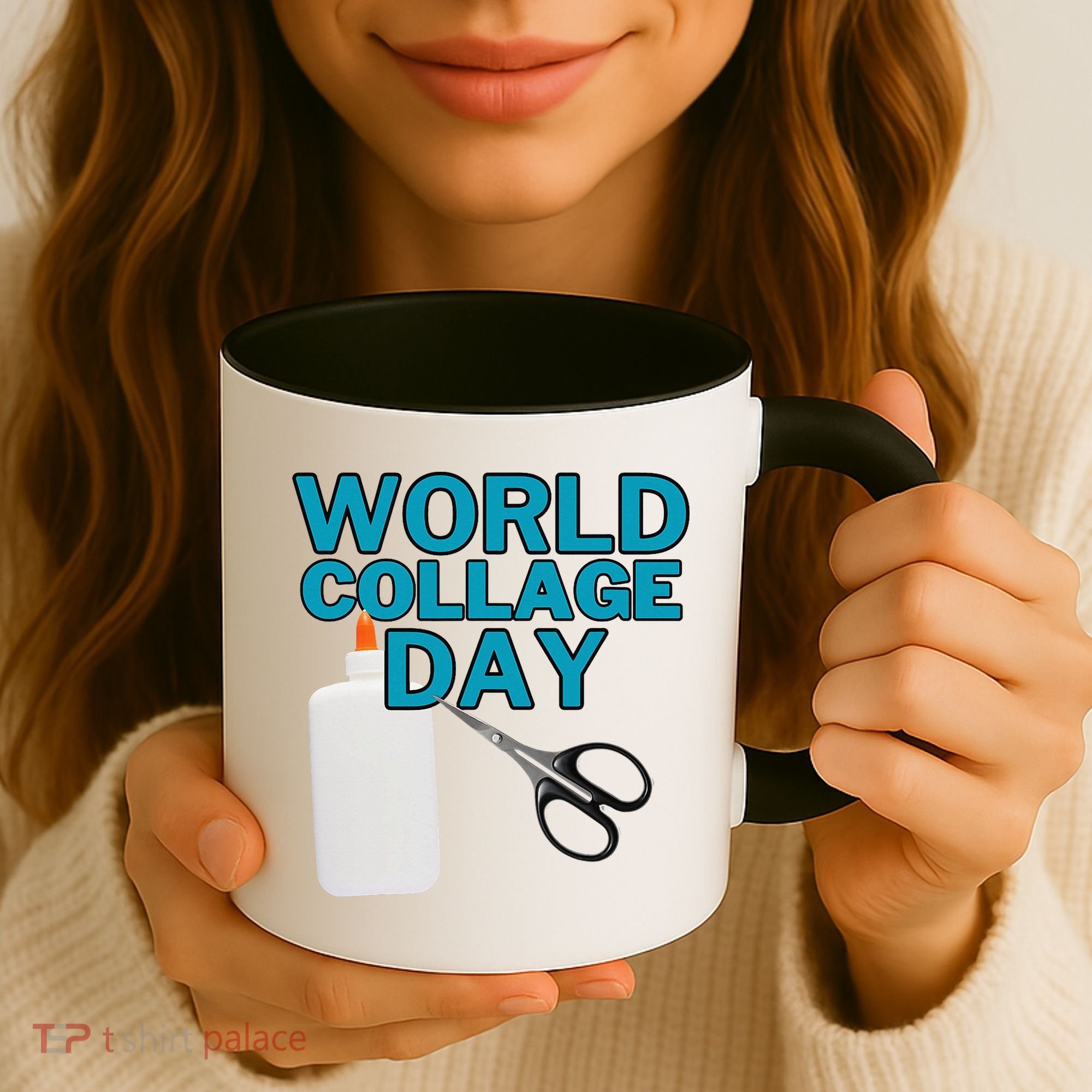 Celebrate World Collage Day Coffee Mug