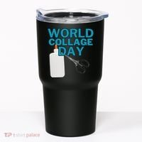 Celebrate World Collage Day Tumbler thumb 0