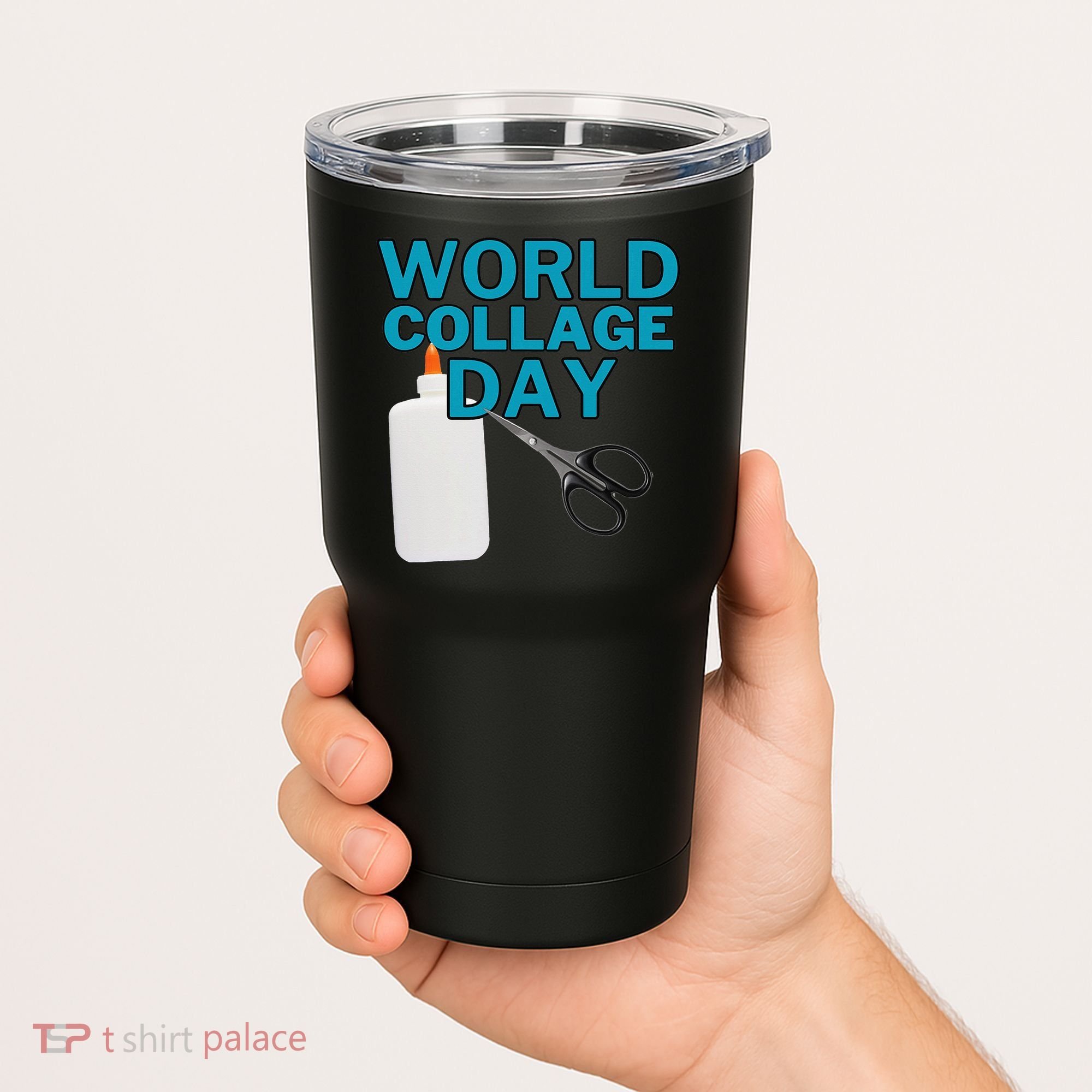 Celebrate World Collage Day Tumbler
