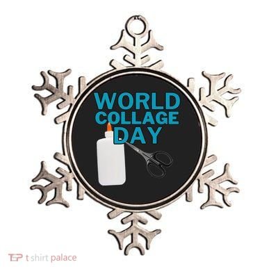 Celebrate World Collage Day Ornament