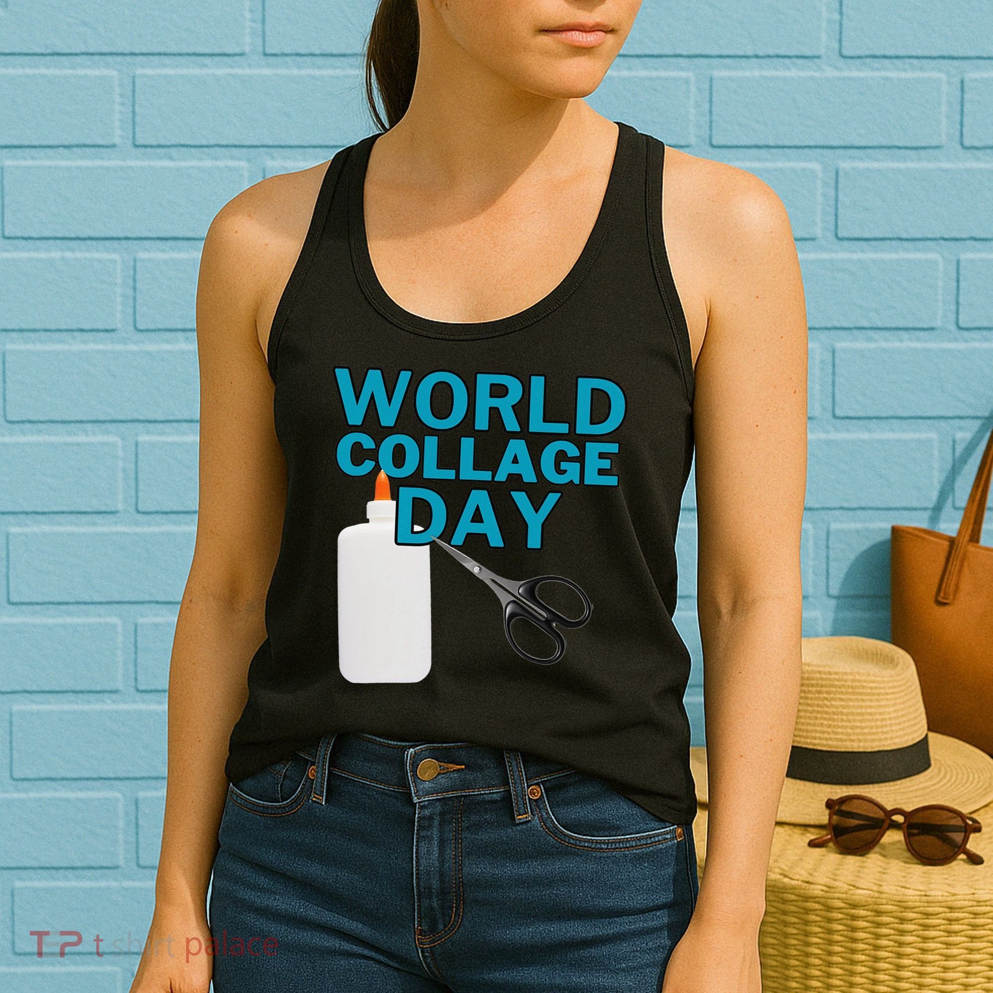 Celebrate World Collage Day Women's Tank Top