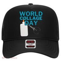 Celebrate World Collage Day Hat thumb 0