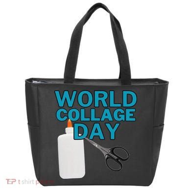 Celebrate World Collage Day Tote Bag