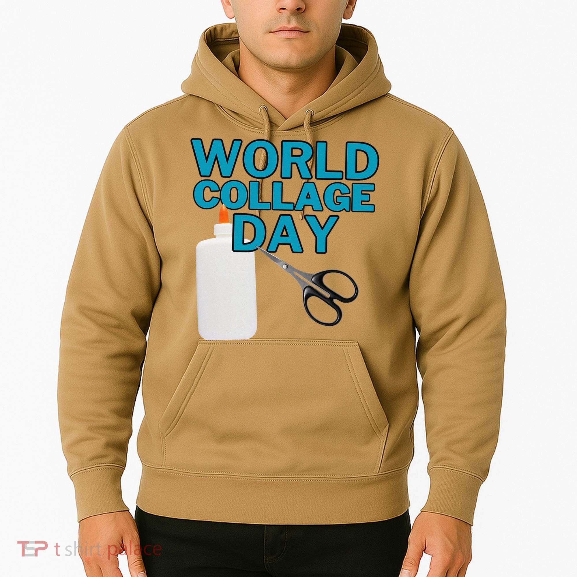Celebrate World Collage Day Hoodie