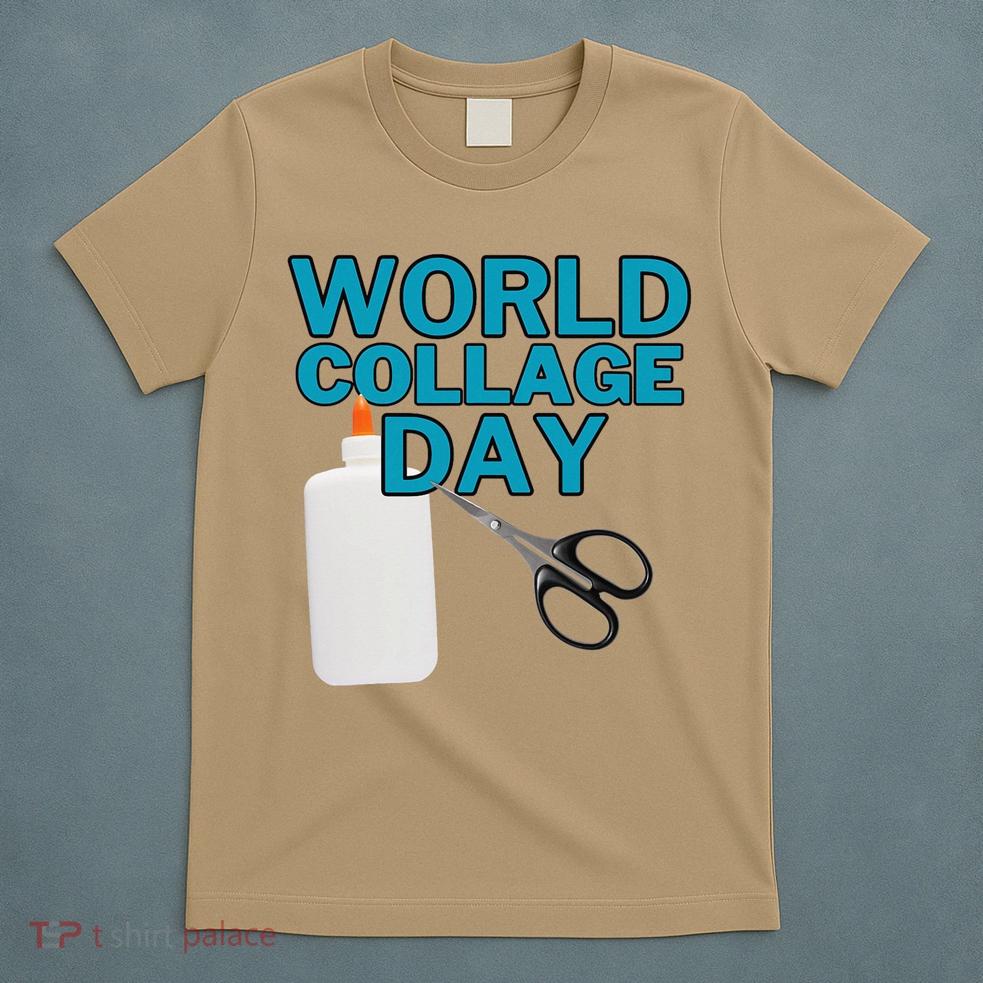 Celebrate World Collage Day T-Shirt