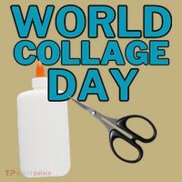 Celebrate World Collage Day Button thumb 1