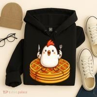 Chicken & Waffles Hoodie thumb 4
