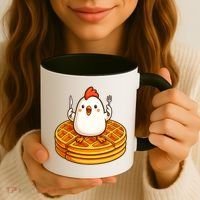 Chicken & Waffles Coffee Mug thumb 3