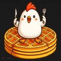 Chicken & Waffles Ornament thumb 1