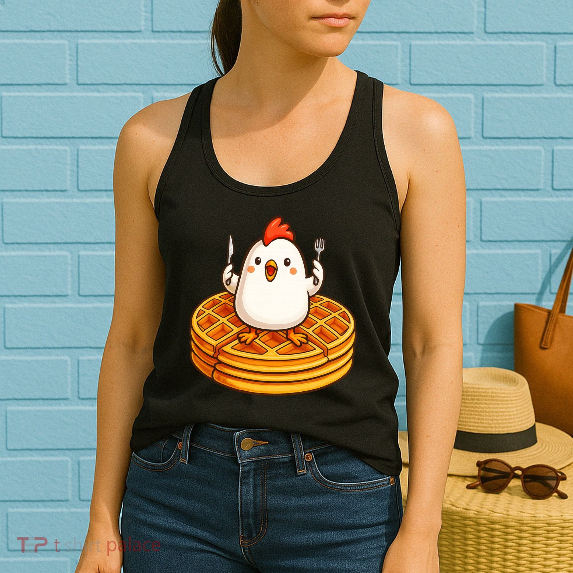 Chicken & Waffles Women's Tank Top