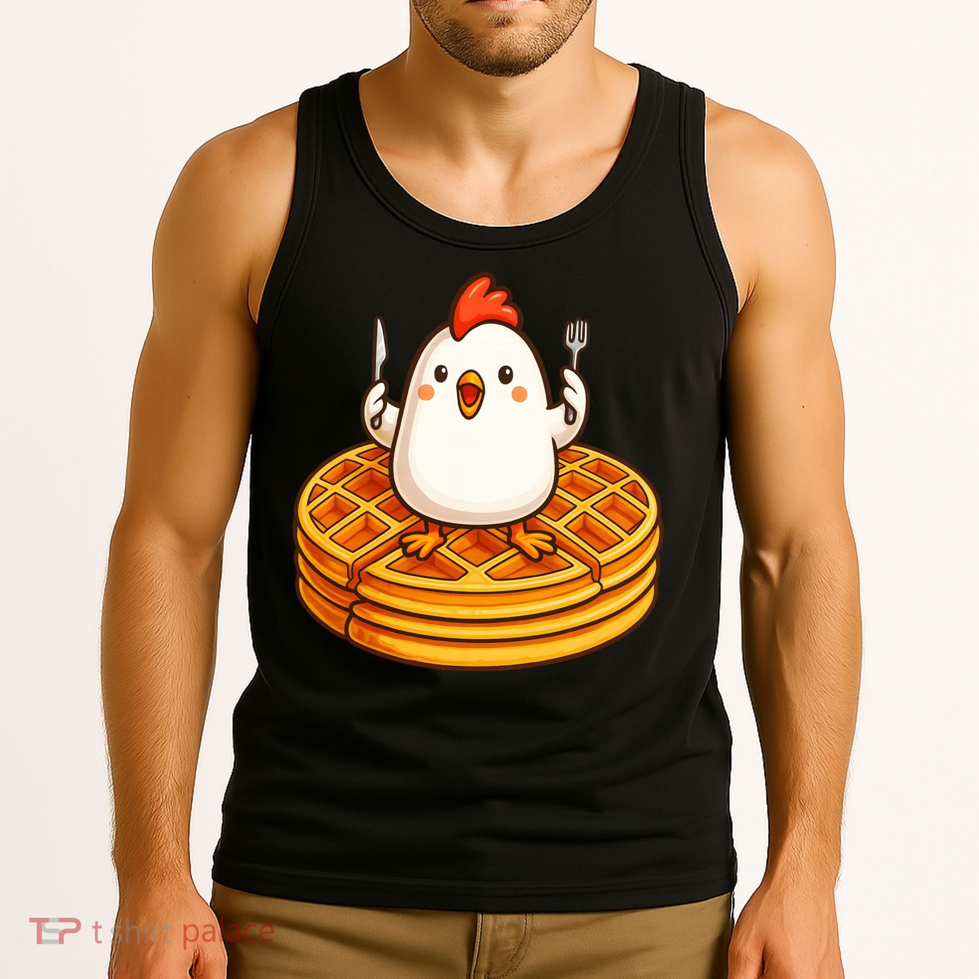 Chicken & Waffles Tank Top