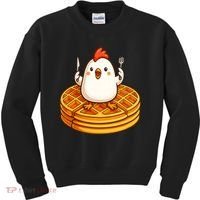 Chicken & Waffles Kids Sweatshirt thumb 0