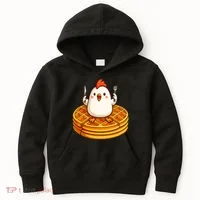 Chicken & Waffles Kids Hoodie thumb 0
