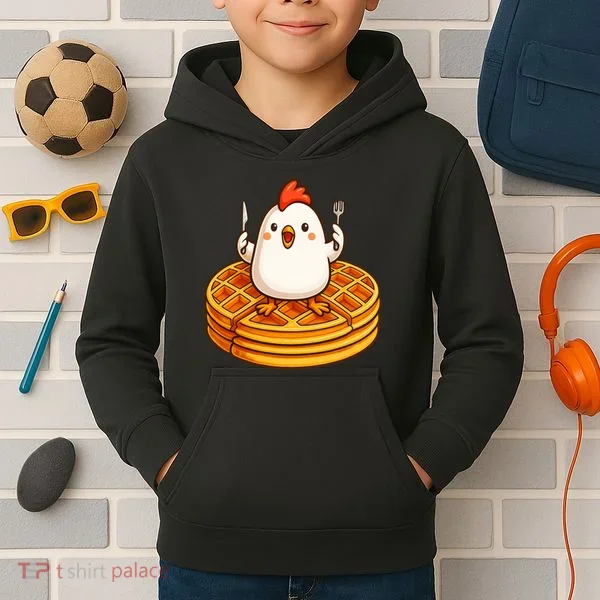 Chicken & Waffles Kids Hoodie