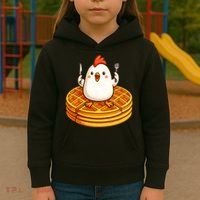 Chicken & Waffles Kids Hoodie thumb 3