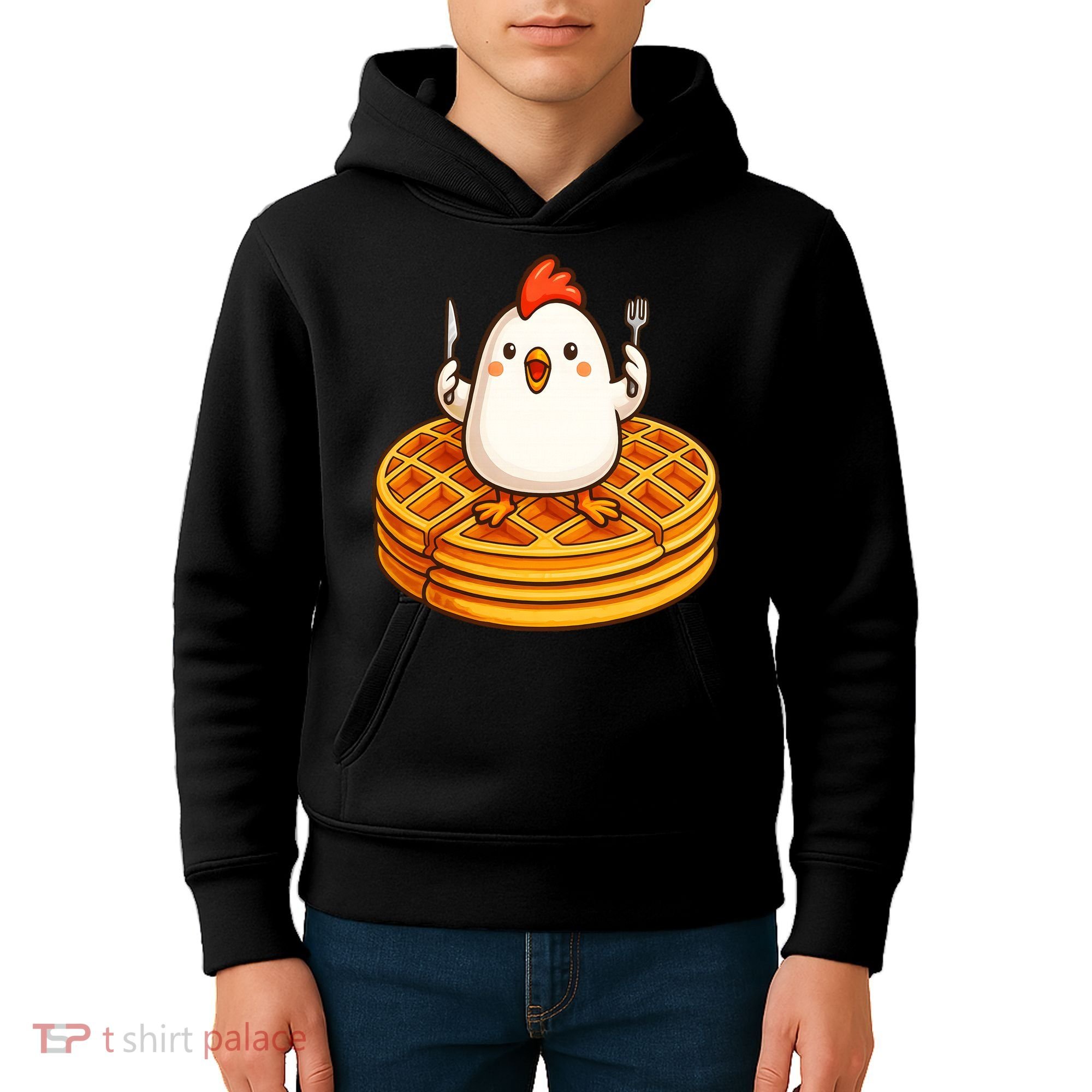 Chicken & Waffles Kids Hoodie