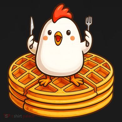 Chicken & Waffles Full Zip Hoodie