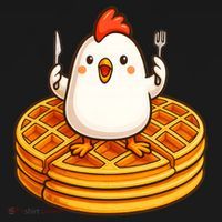Chicken & Waffles Full Zip Hoodie thumb 2