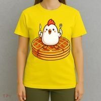 Chicken & Waffles T-Shirt thumb 4
