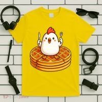 Chicken & Waffles T-Shirt thumb 5