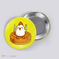 Chicken & Waffles Button thumb 0