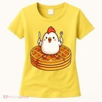 Chicken & Waffles Women's T-Shirt thumb 0